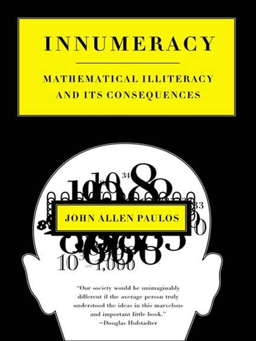 Title details for Innumeracy by John Allen Paulos - Available